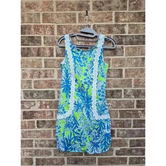 Lilly Pulitzer Casey Shift Dress Size 4 - Picture 3 of 6